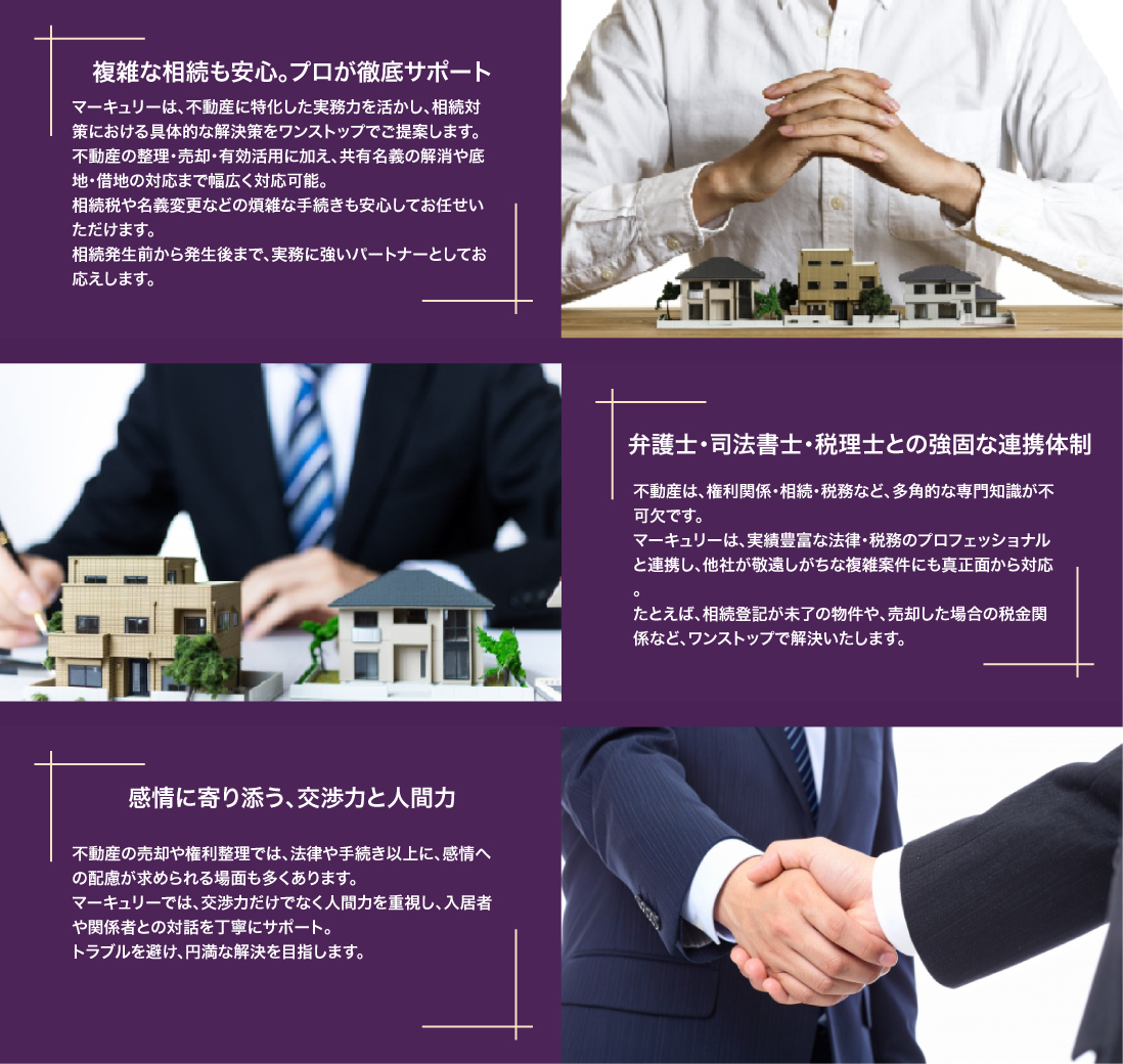 マーキュリーの強み
